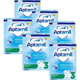 Aptamil Laktozlu Probiyotikli 3 Numara Devam Sütü 6x900 gr