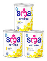 Sma Optipro Laktozlu Tahılsız Probiyotikli 1 Numara Bebek Sütü 3x800 gr