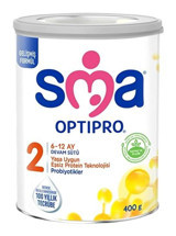 Sma Optipro Laktozlu Tahılsız 2 Numara Devam Sütü 400 gr