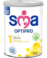 Sma Optipro Laktozlu Probiyotikli 1 Numara Bebek Sütü 400 gr
