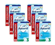 Aptamil Ekonomik Laktozlu Probiyotikli 3 Numara Devam Sütü 6x900 gr