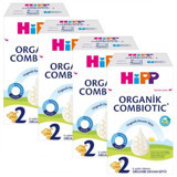 Hipp Combiotic Laktozlu Glutensiz Organik Probiyotikli 2 Numara Devam Sütü 4x600 gr