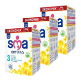 Sma Optipro Laktozlu Probiyotikli 3 Numara Devam Sütü 3x1.2 kg