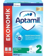 Aptamil Laktozlu Probiyotikli 2 Numara Devam Sütü 900 gr