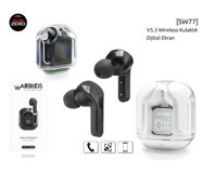 Subzero Sw77 Kulak İçi Kablosuz Bluetooth Kulaklık Siyah