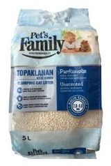 Pets Topaklanan Kalın Taneli Bentonit Kedi Kumu 5 lt