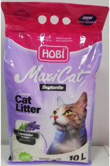 Hobi Lavanta Kokulu Topaklanan İnce Taneli Bentonit Kedi Kumu 10 lt