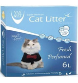 Van Cat Fresh Kokulu Topaklanan İnce Taneli Bentonit Kedi Kumu 6 lt