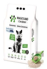 Magicsand Topaklanan Kalın Taneli Bentonit Kedi Kumu 20 lt