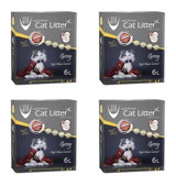 Van Cat Topaklanan İnce Taneli Aktif Karbonlu Kedi Kumu 4x6 lt