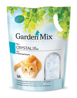 Garden Mix Kristal Kalın Taneli Kristal Silika Kedi Kumu 4x3.8 lt