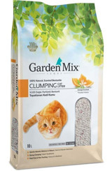 Garden Mix Topaklanan İnce Taneli Aktif Karbonlu Bentonit Kedi Kumu 10 lt