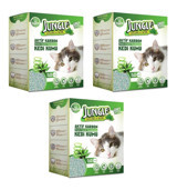 Jungle Topaklanan İnce Taneli Aktif Karbonlu Bentonit Kedi Kumu 3x6 lt