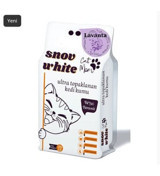 Snow White Lavanta Kokulu Topaklanan İnce Taneli Bentonit Kedi Kumu 20 lt