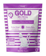 Freshy Gold Kalın Taneli Silika Kedi Kumu 3.8 lt