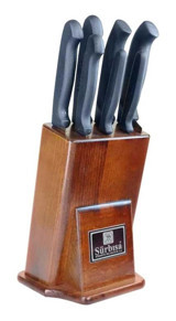 Sürbısa 61510 Çelik Standlı 7 Parça Mutfak Bıçağı Seti
