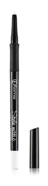 Flormar Style Matic Suya Dayanıklı Mat Pastel Beyaz Kalıcı Kalem Eyeliner