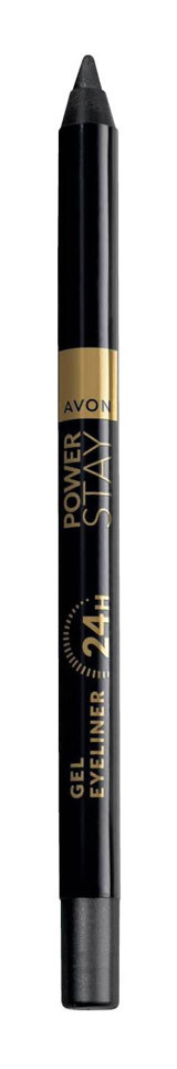 Avon Power Stay Suya Dayanıklı Pastel Siyah Kalıcı Kalın Uçlu Jel Eyeliner