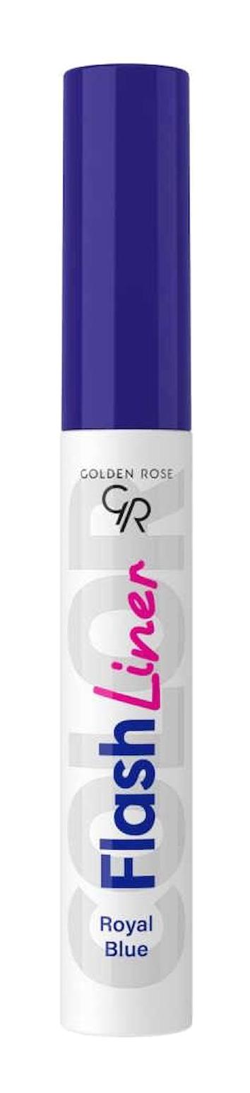 Golden Rose Flash Lıner Royal Saten Mavi Likit Eyeliner