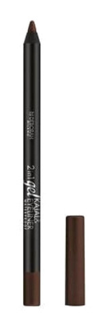 Deborah 2in1 Gel Pastel Kahverengi Kalın Uçlu Kalem Eyeliner