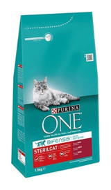 Purina One Sığır Etli Kısırlaştırılmış Yetişkin Kuru Kedi Maması 1.5 kg