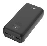 Philips Dlp1930Cb 30000 mAh Hızlı Şarj Type C - USB Powerbank Siyah