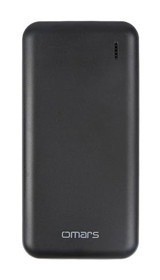 Omars 10000 mAh Hızlı Şarj Type C - USB Powerbank Siyah