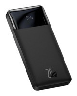 Baseus Bipow 20W 10000 mAh Hızlı Şarj Type C - USB Powerbank Siyah