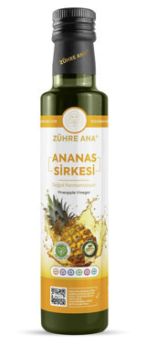 Zühre Ana Fermantasyon Pineapple Vinegar Ananas Sirke 500 ml