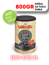 Çalıkoğlu Gemlik Siyah Zeytin Teneke 800 gr
