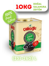 Çalıkoğlu Salamura Gemlik Siyah Zeytin Teneke 10 kg