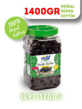 Mytat Tuzlu Salamura Gemlik Siyah Zeytin Pet Kavanoz 1.4 kg