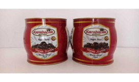 Karabacak Tuzlu Siyah Zeytin Teneke 2x2 kg