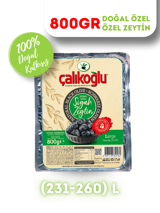 Çalıkoğlu Gemlik Siyah Zeytin Paket 800 gr