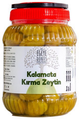 Egeye Dönüş İri Boy Tuzlu Yeşil Zeytin Pet Kavanoz 1 kg