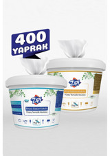Zipy Beyaz Sabun Kokulu 400 Yaprak Islak Mendil