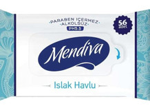 Mendiva 56 Yaprak 5'li Islak Mendil