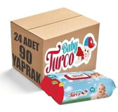 Baby Turco 90 Yaprak 24'lü Islak Mendil