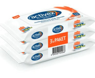 Activex Antibakteriyel 45 Yaprak Islak Mendil