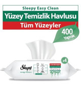 Sleepy Easy Clean 100 Yaprak 4'lü Islak Mendil