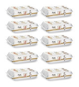 Pure Baby Wipes Organik 90 Yaprak 10'lu Islak Mendil