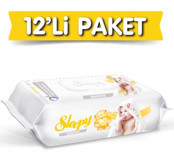 Sleepy Sensitive 90 Yaprak 12'li Islak Mendil