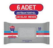 Sleepy Antibakteriyel 50 Yaprak 6'lı Islak Mendil