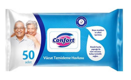 Confort 50 Yaprak Islak Mendil