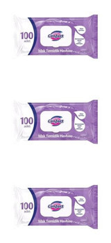 Confort 100 Yaprak 3'lü Islak Mendil