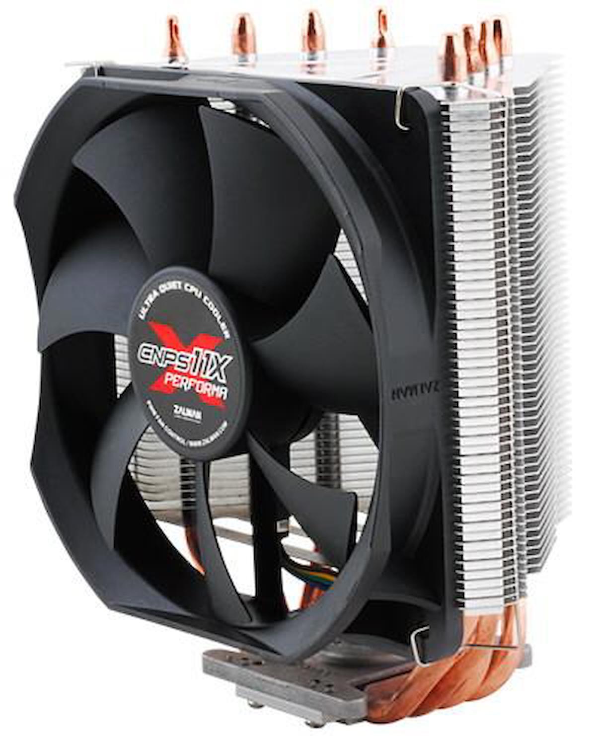 Zalman CNPS11X Performa 120 mm 4 Pin 1 Fanlı Fan Soğutmalı RGB Masaüstü İşlemci Soğutucu