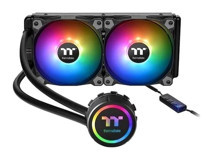 Thermaltake Water 3.0 240 Sessiz 4 Pin 2 Fanlı Sıvı Soğutmalı RGB Masaüstü İşlemci Soğutucu