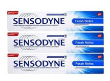 Sensodyne Ferah Nefes Naneli Florürlü Diş Macunu 3x100 ml