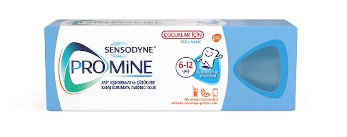 Sensodyne Promine Kids Naneli Florürlü Diş Macunu 12x50 ml