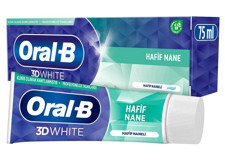 Oral b Pro 3D White Naneli Florürlü Diş Macunu 75 ml